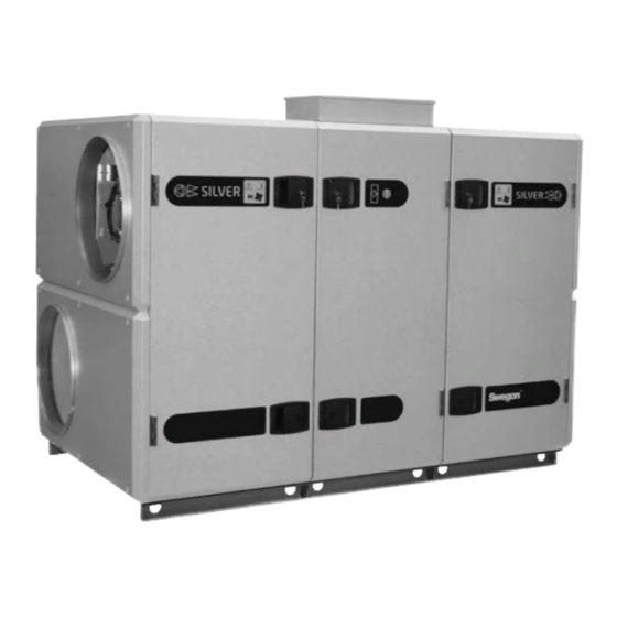 Swegon SILVER C Installation Instructions Manual