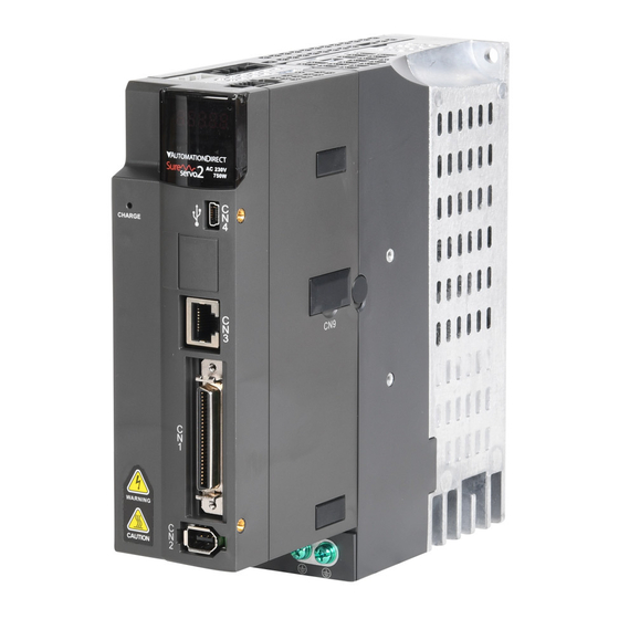 AutomationDirect SureServo2 Quick Start Manual