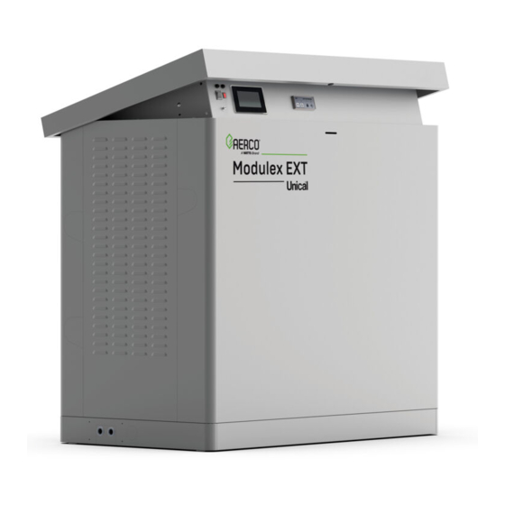 Unical MODULEX EXT Series Installation And Maintenance  Instruction