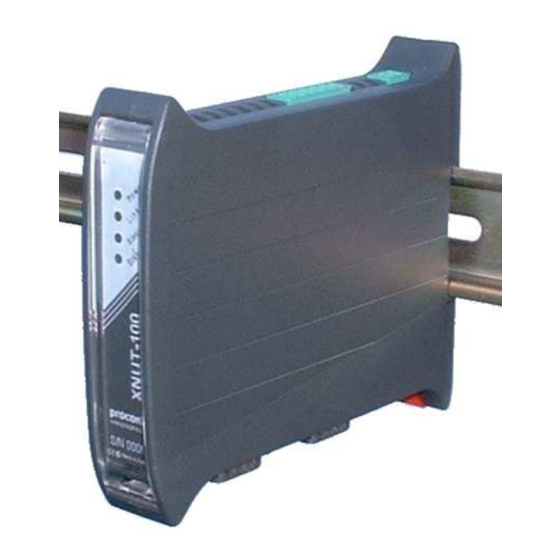 Proconx XNUT-100 Hardware Manual