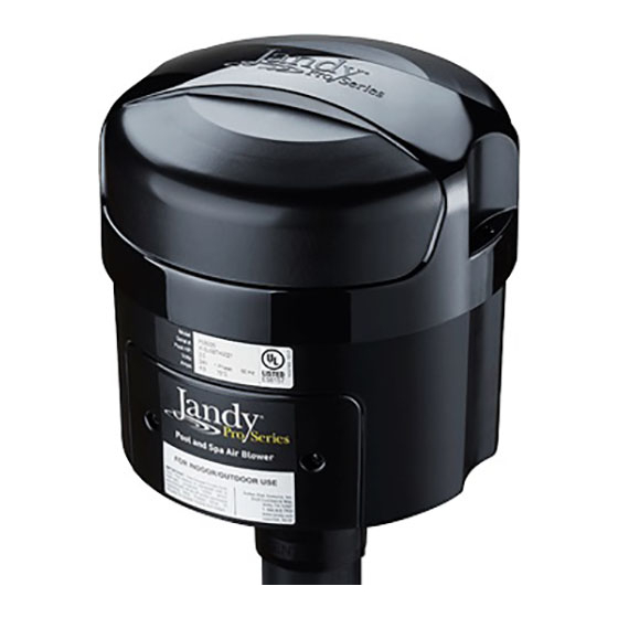 Jandy Pro Series Installation Instructions