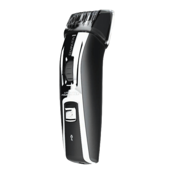 Remington MB4040 Manual