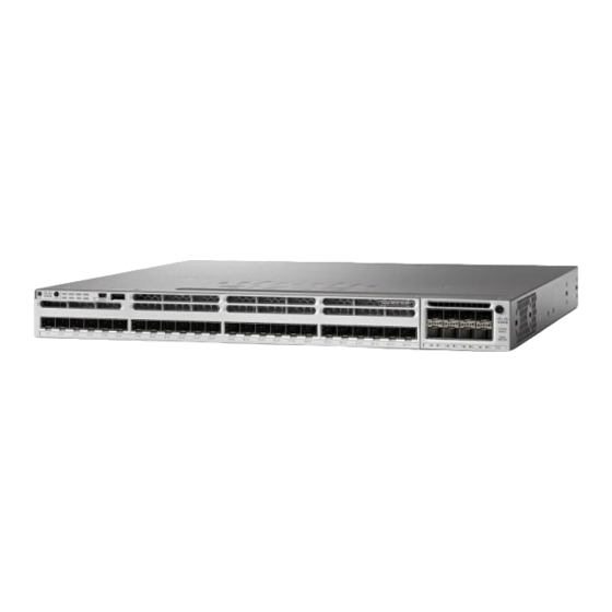 Cisco Catalyst C3850 Series Manuals