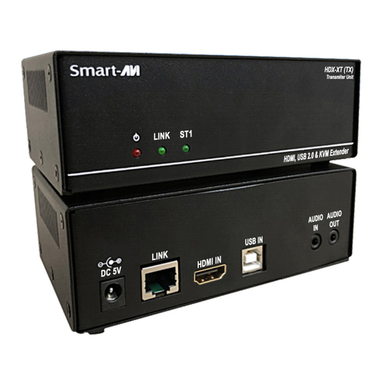 SMART-AVI HDX-XT Quick Start Manual