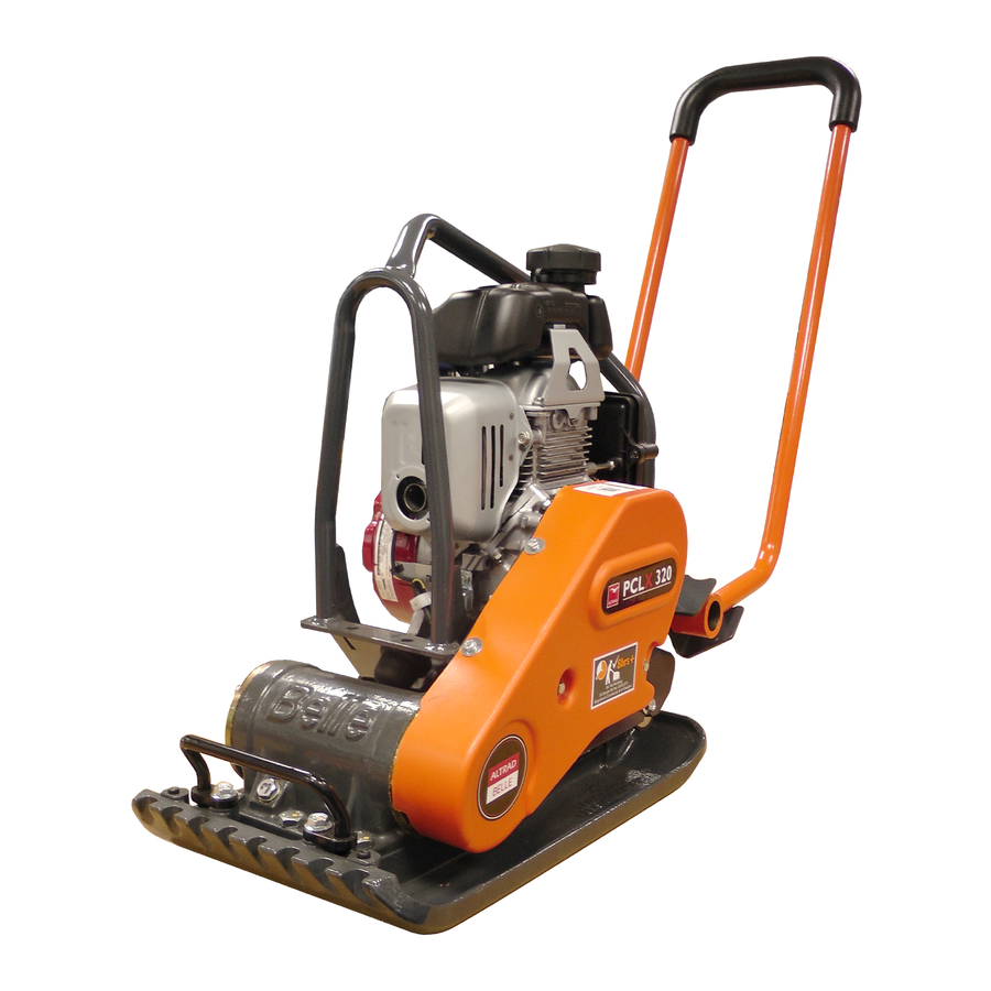 BELLE PCLX 320 OPERATOR'S MANUAL Pdf Download | ManualsLib