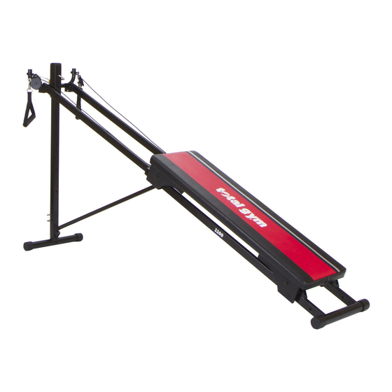 Total Gym 1100 User Manual