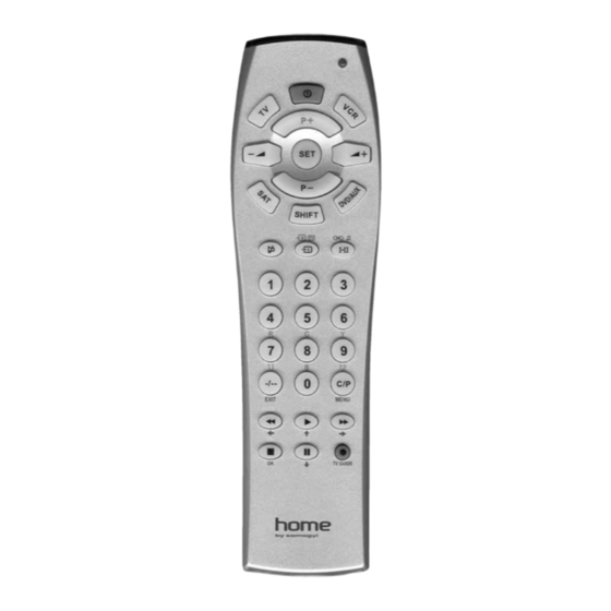 Home URC 4 Instruction Manual