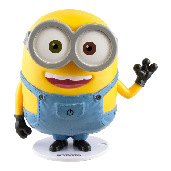 Varta MINIONS NIGHT LIGHT Quick Start Manual