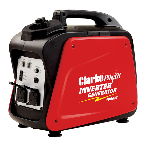 Clarke IG2000B Operation & Maintenance Instructions Manual