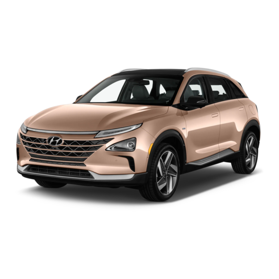 Hyundai Nexo 2019 Service Manual