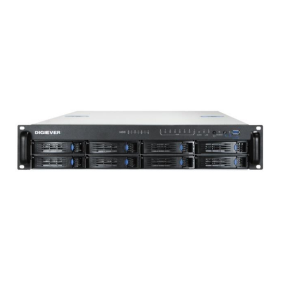 Digiever DS-8300-SRM Pro+ Series Quick Installation Manual