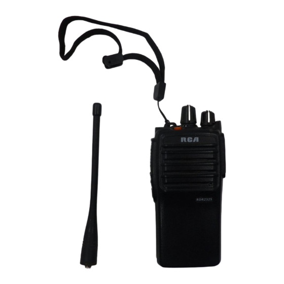RCA RDR23 0 Series Manual