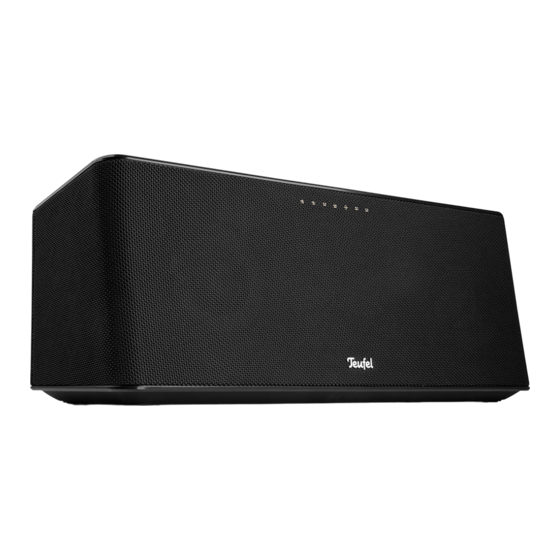 Teufel MOTIV HOME Technical Description And User Manual