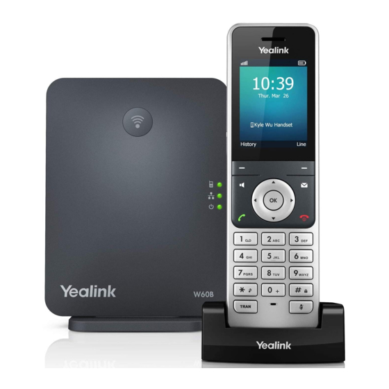 Yealink W60 Quick Reference Manual