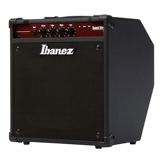Ibanez Sound Wave SW15-E Owner's Manual