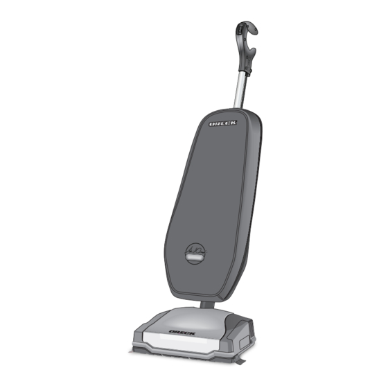 Oreck Vacuum Cleaners User Manual