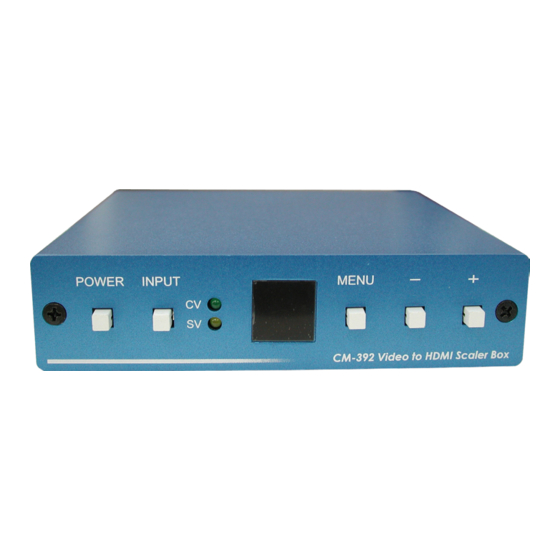 Cypress CM-392 Operation Manual
