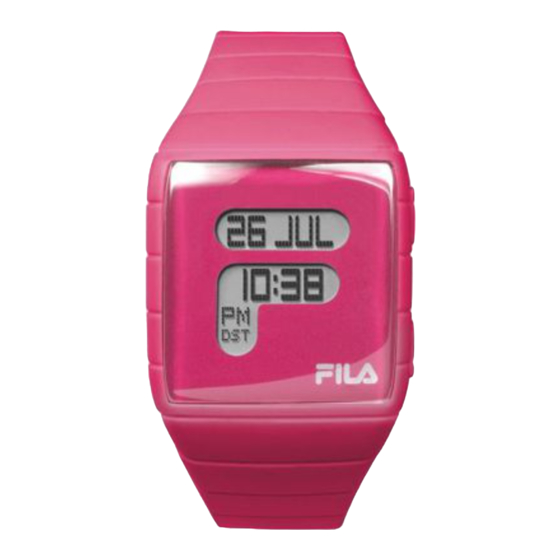 FILA FILAcasual FCD002 User Manual