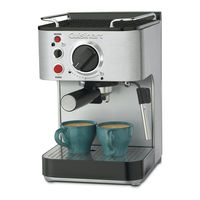 Cuisinart EM 100 - 15-Bar Espresso Maker Instruction Booklet