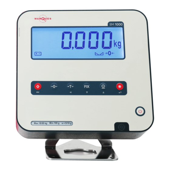 MARQUES BM 1000 User Manual