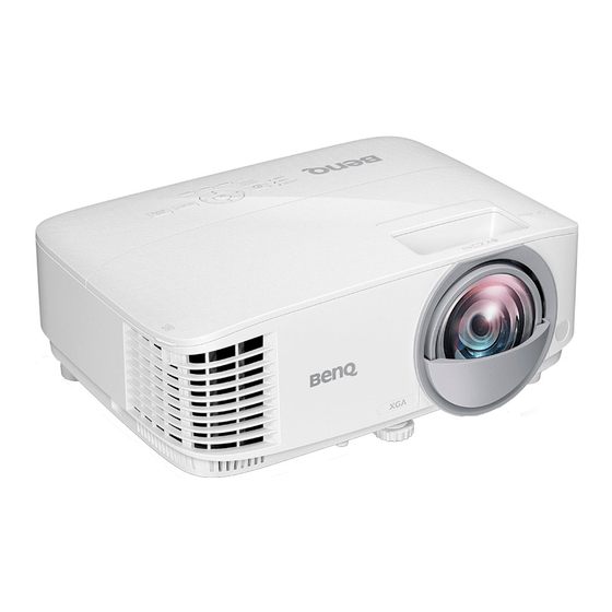 BenQ MX808ST User Manual