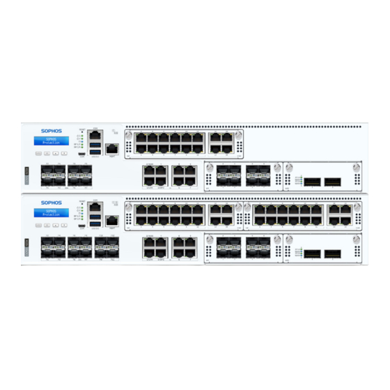 Sophos XGS 6500 Operating Instructions Manual