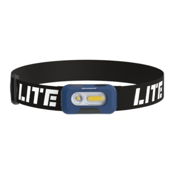 SCANGRIP HEAD LITE Manual