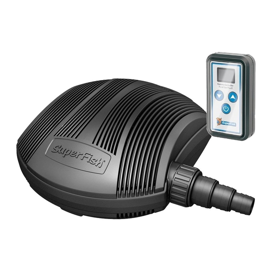 SuperFish PondECO Plus RC 5000 User Manual