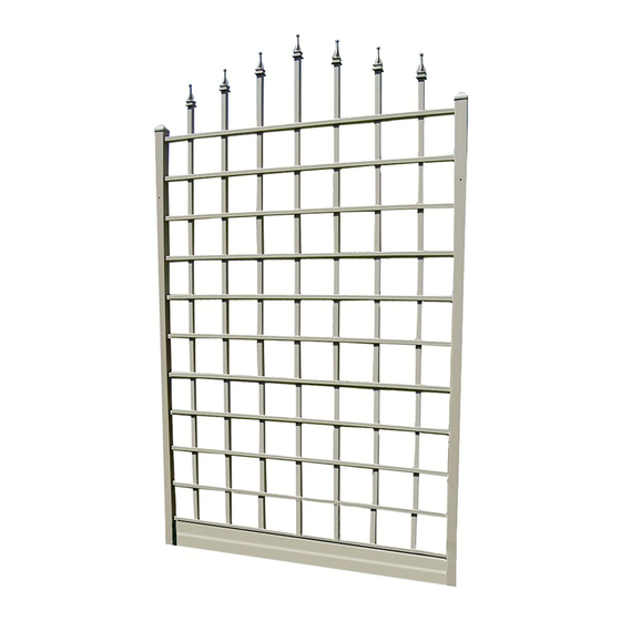 Dura Trel winchester TRELLIS Assembly Instructions
