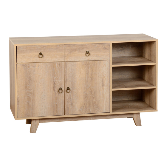 Seconique Finley Sideboard Assembly Instructions Manual