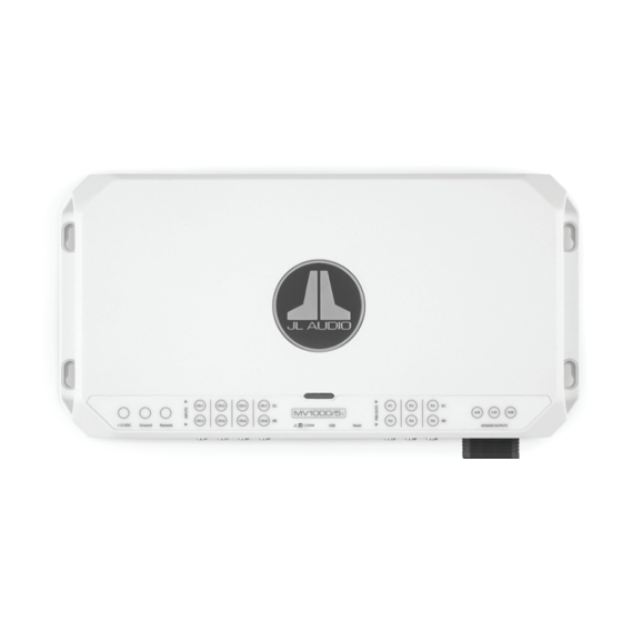 JL Audio MV1000/5i Connection Manual