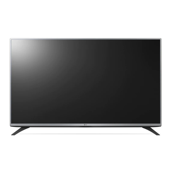 LG 49LF5400-UB Easy Setup Manual