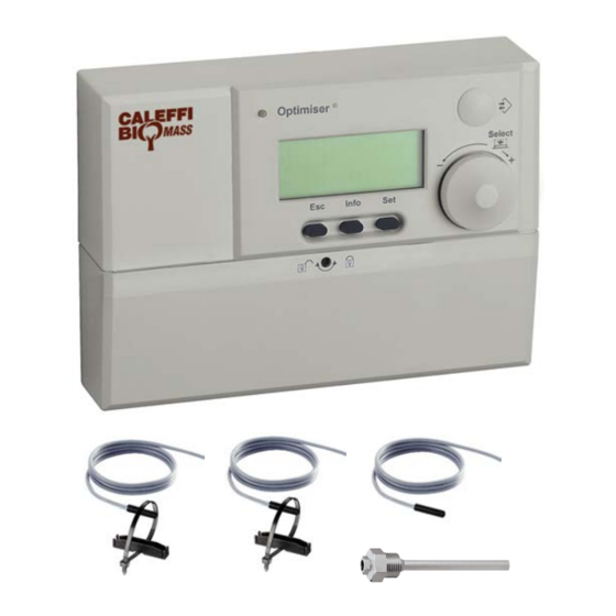 CALEFFI BIOMASS OPTIMISER 1522 Series Manuals