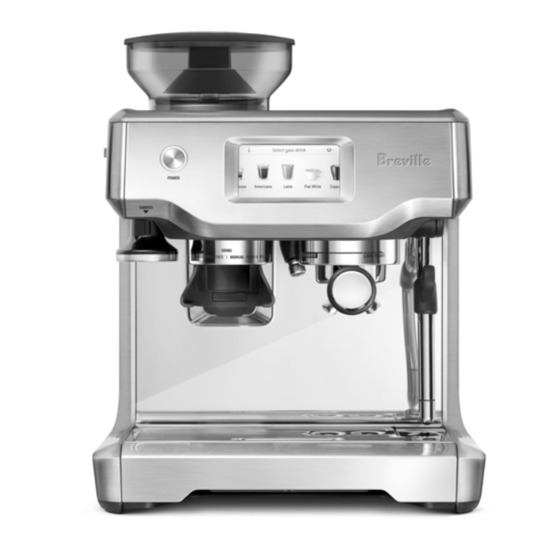 Breville SES880BSS Instruction Book