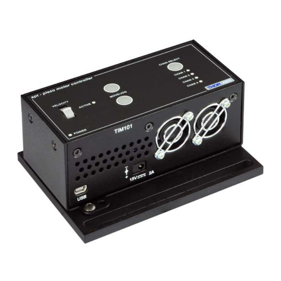 THORLABS TIM101 User Manual
