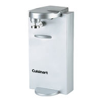 Cuisinart CCO40 - Electric Can Opener Instruction Booklet