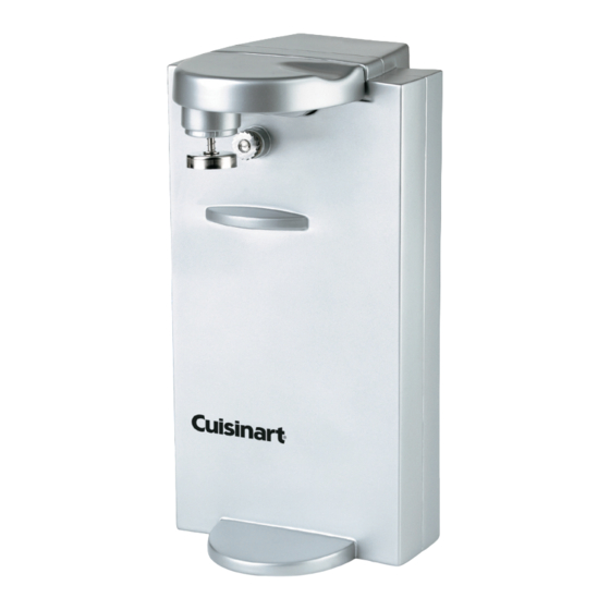 Cuisinart CCO-40BC Series Instruction Booklet