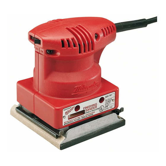 Milwaukee 6016 Operator's Manual
