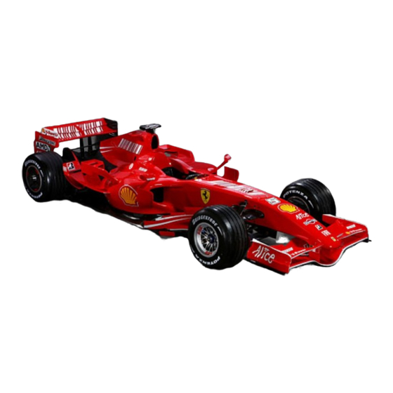 REVELL Ferrari F 2007 Assembly Manual