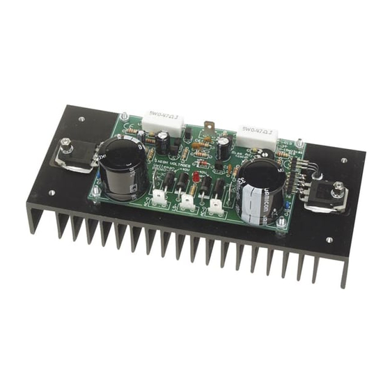 Velleman VM100 Manual
