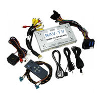 Nav Tv BMW12-DYNAMIC KIT Install Manual