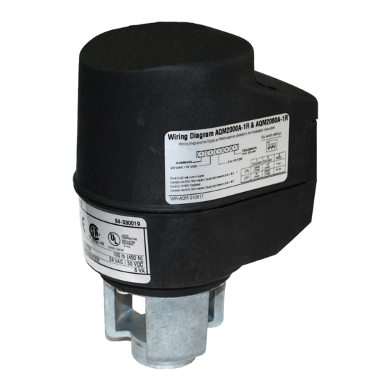 Regin AQM2000A-1R Manual