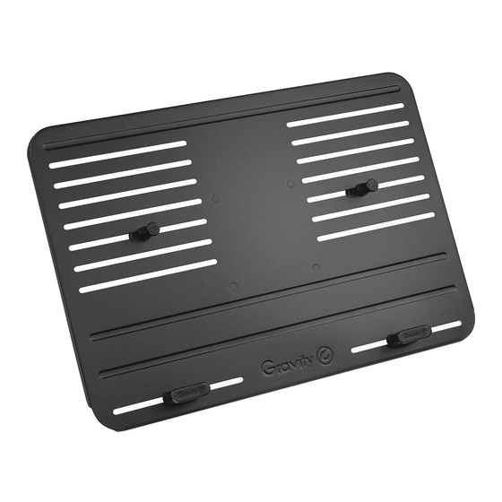 GRAVITY LTS TRAY 1 Quick Start Manual