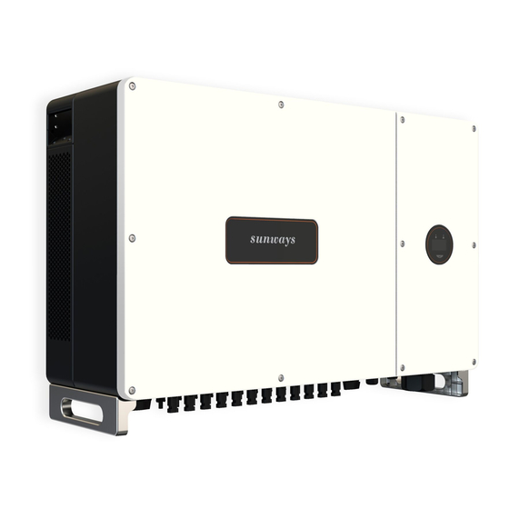 Sunways STT Series Quick Installation Manual