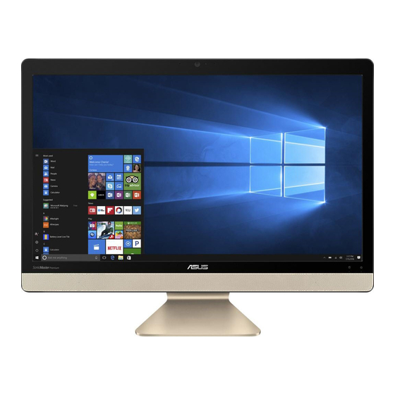 Asus V221 Series All-in-One PCs Manuals