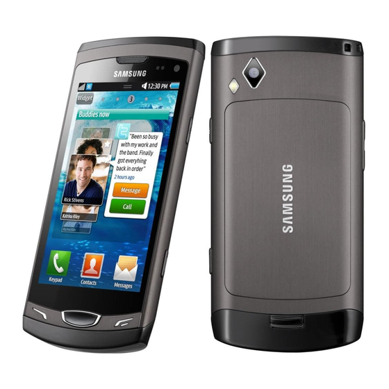 Samsung GT-S8530 User Manual