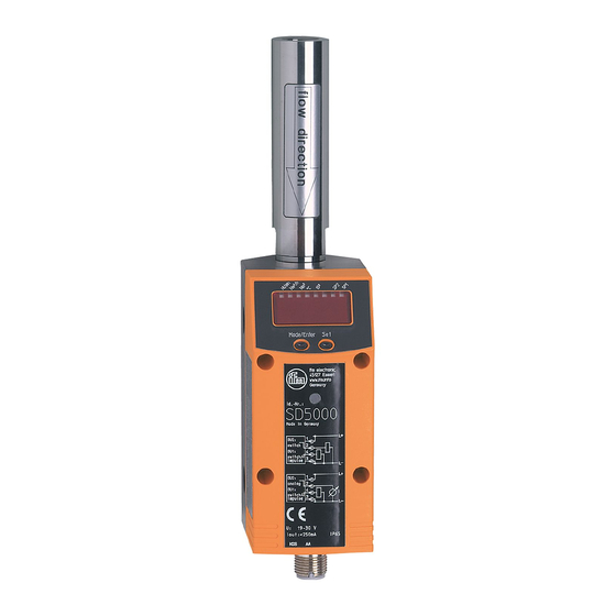 IFM Electronic SD5100 Operating Instructions Manual