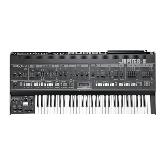 Roland JUPITER-8 User Manual