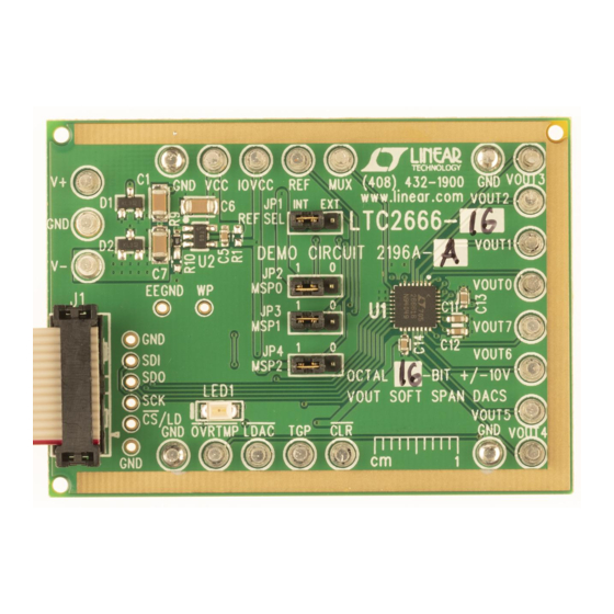 Linear Technology DC2196A-A Demo Manual