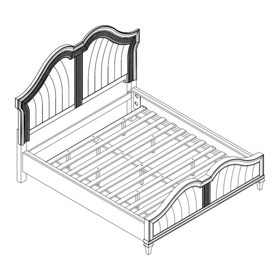 Coaster Evangeline 223391KW Assembly Instructions Manual